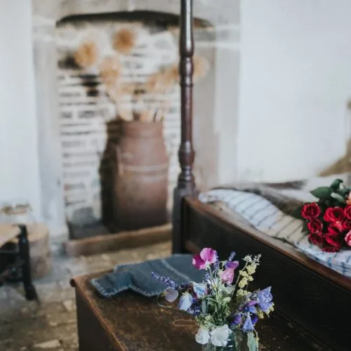 Bedroom of the Summerhouse at Homme House