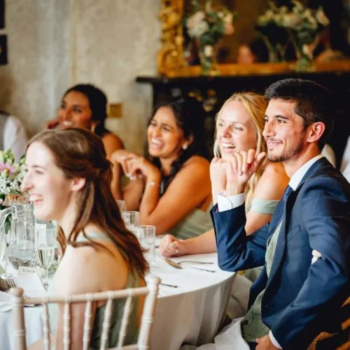 Guests-at-wedding-breakfast-table-at-Homme-House