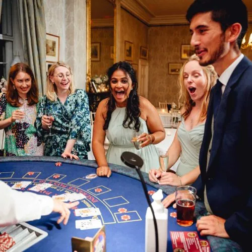 Wedding-guests-at-the-casino