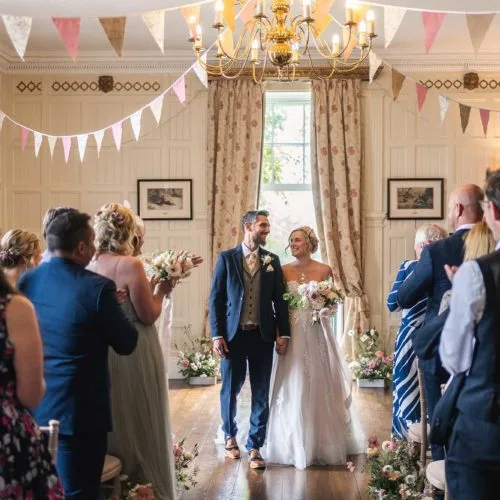 Bride-and-groom-leaving-Panelled-Room-wedding-ceremony-3