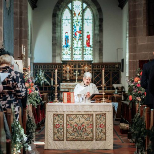 Rector-leads-marriage-service-at-St-Bartholomew's-Church-Much-Marcle